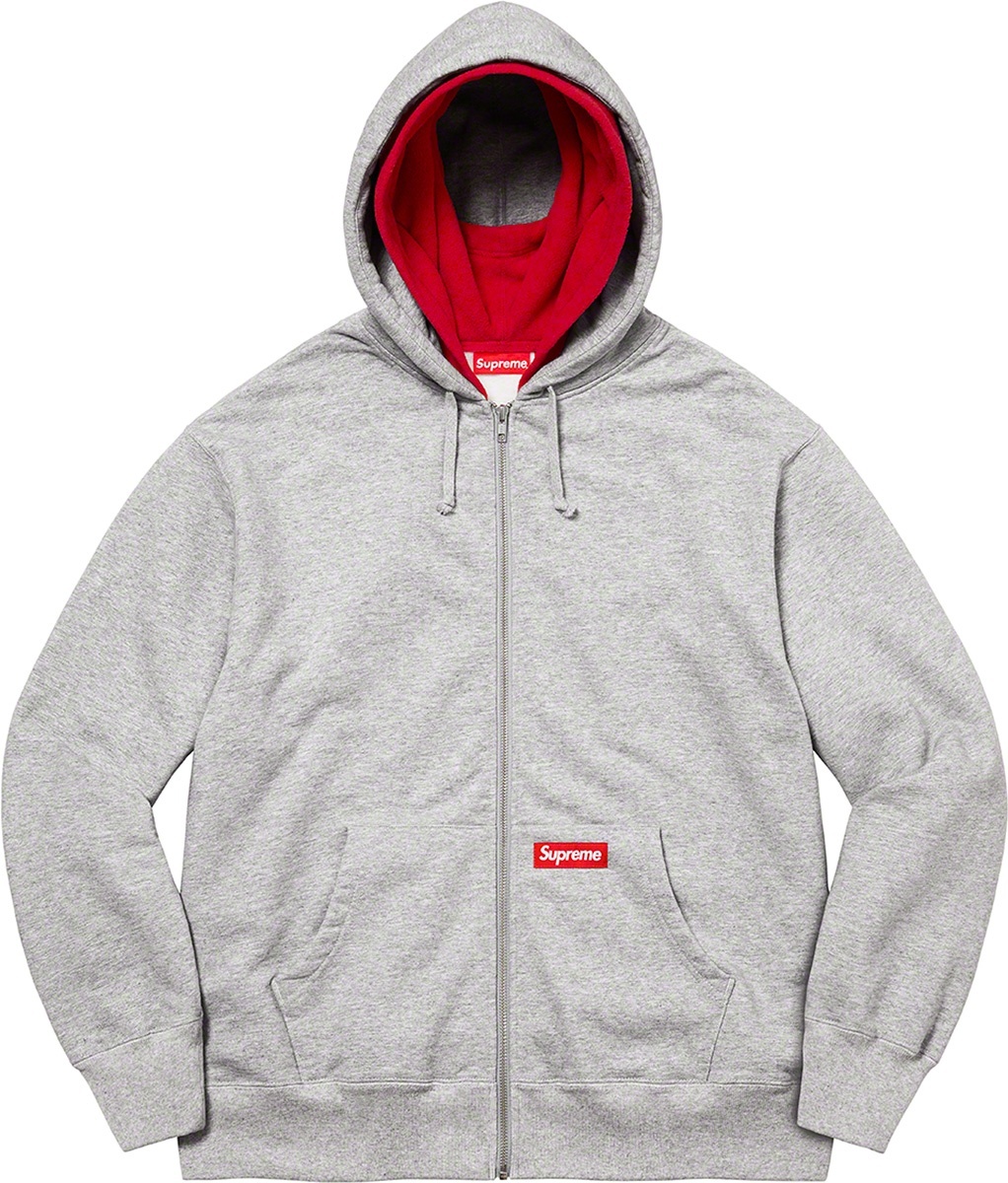 Double Hood Facemask Zip Up Hooded Sweatshirt view 12